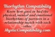 Biorhythm Compatibility