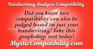 Handwriting Analysis Compatibility