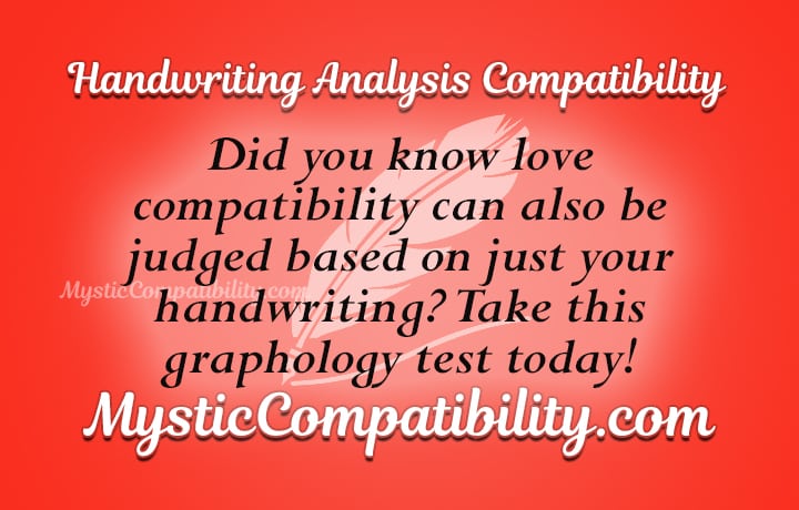 handwriting analysis compatibility