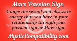 Mars Passion Sign