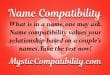 Name Compatibility