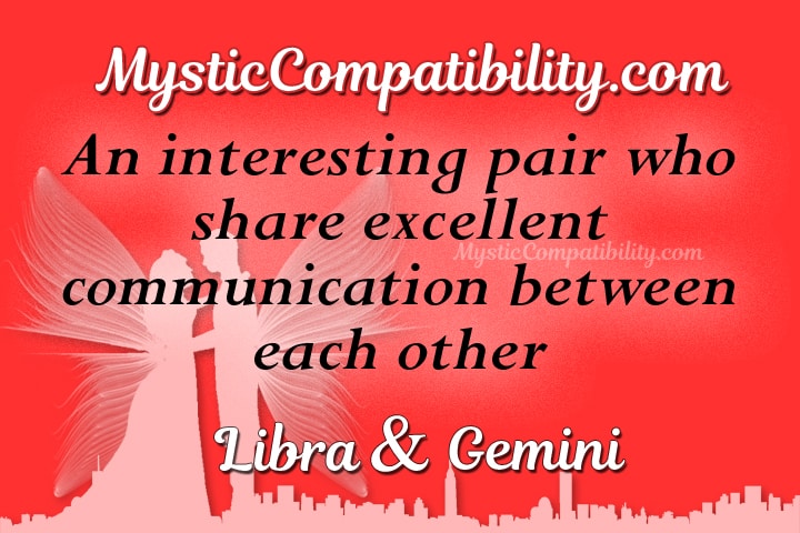 Libra Gemini Compatibility