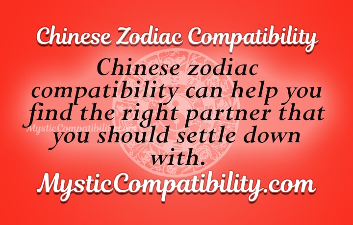 Chinese Horoscope Compatibility Chart