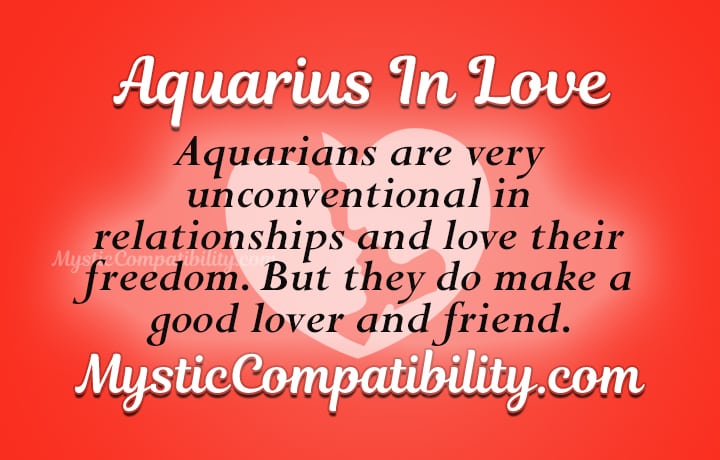 aquarius in love