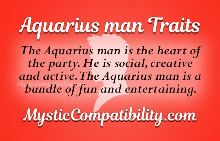 aquarius man personality traits