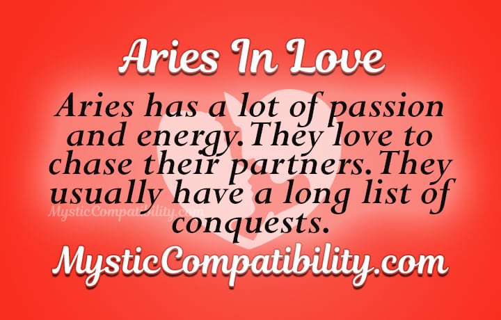 aries in love