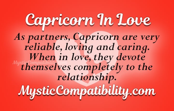 capricorn in love