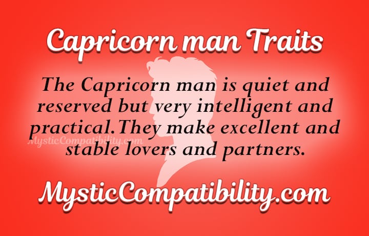 capricorn man personality traits