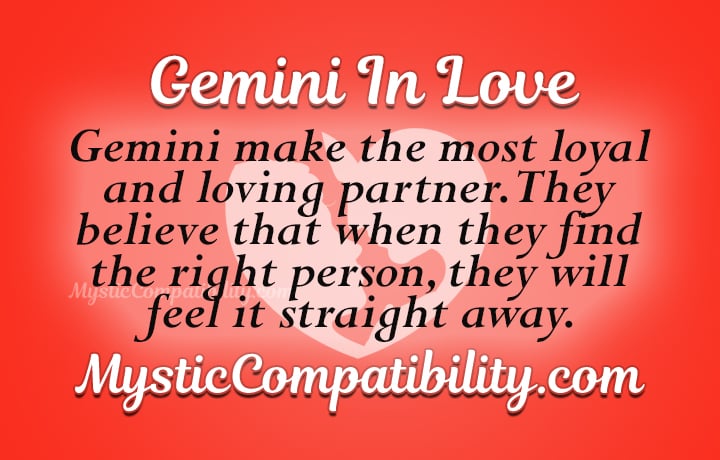 gemini in love