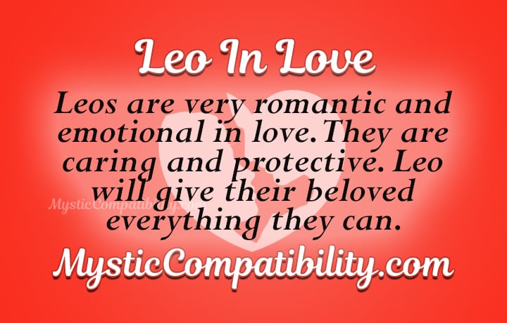 leo in love