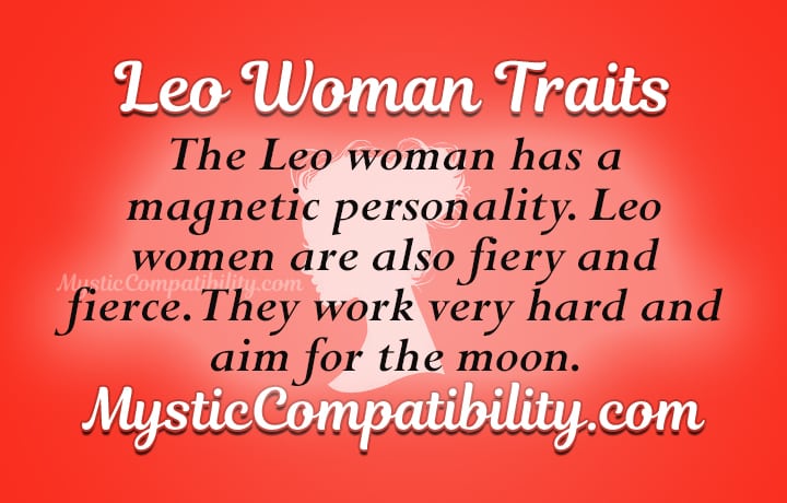 leo woman personality traits