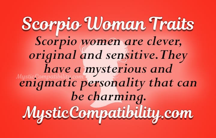 scorpio woman personality traits