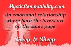 Sheep Sheep Compatibility - Mystic Compatibility