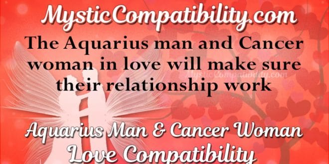 Aquarius man cancer woman marriage