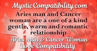 aries man cancer woman compatibility