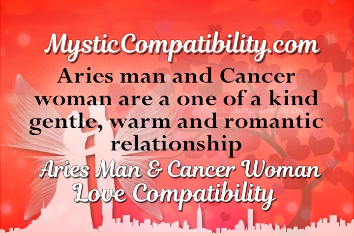 aries man cancer woman compatibility