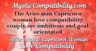aries man capricorn woman compatibility