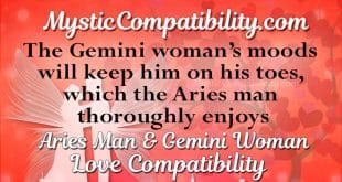 aries man gemini woman compatibility