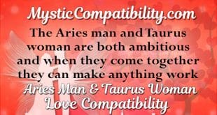 aries man taurus woman compatibility