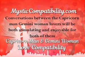Capricorn Man Gemini Woman Compatibility - Mystic Compatibility