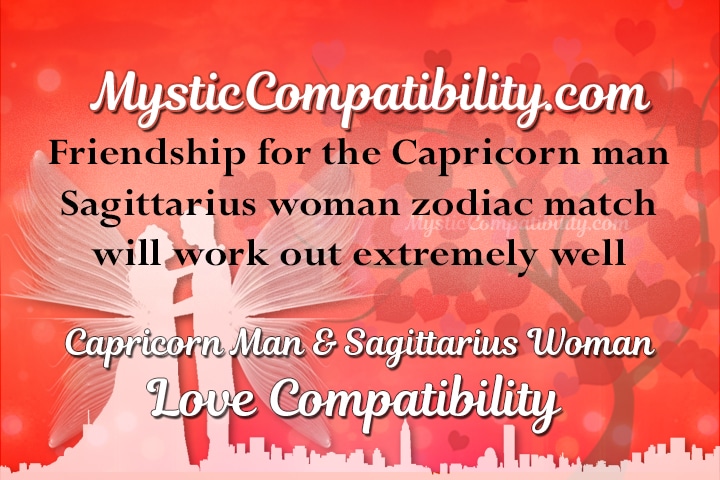 Compatibility man capricorn sagittarius and 2018 woman Capricorn Man