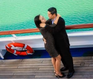 couple on boat