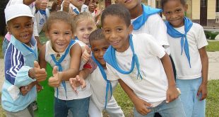 kids having group photo