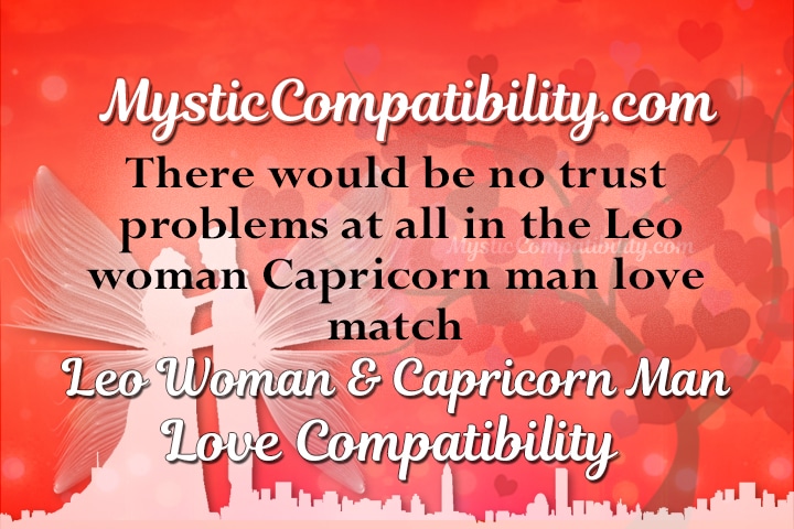 Leo Woman Capricorn Man Compatibility - Mystic Compatibility