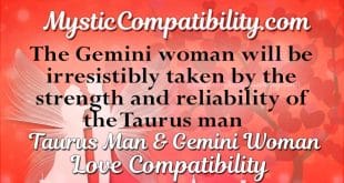 taurus man gemini woman compatibility