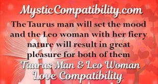 taurus man leo woman compatibility