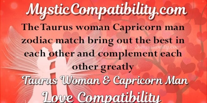 Capricorn woman and Taurus man compatibility