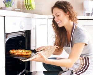 Woman Cooking