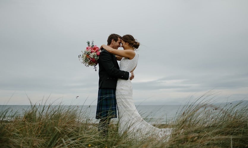 bride and bride groom