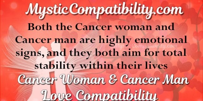 Pisces woman and Cancer man compatibility