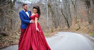 couple in red