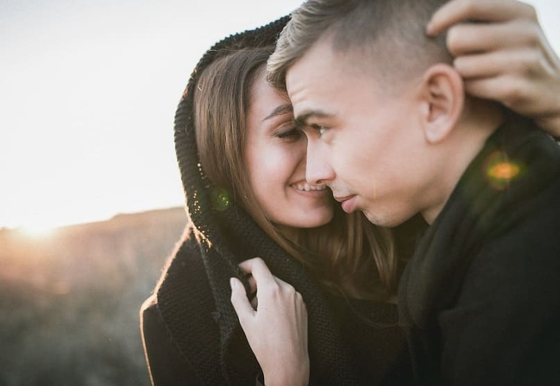 couple talking passionately