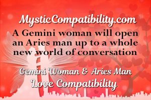 Gemini Woman Aries Man Compatibility - Mystic Compatibility