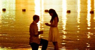 man proposing