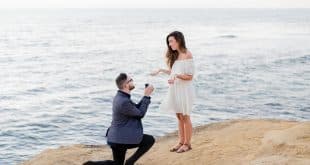 man proposing