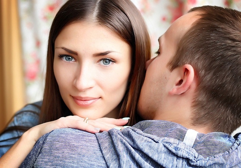 man with beautiful girlfriend