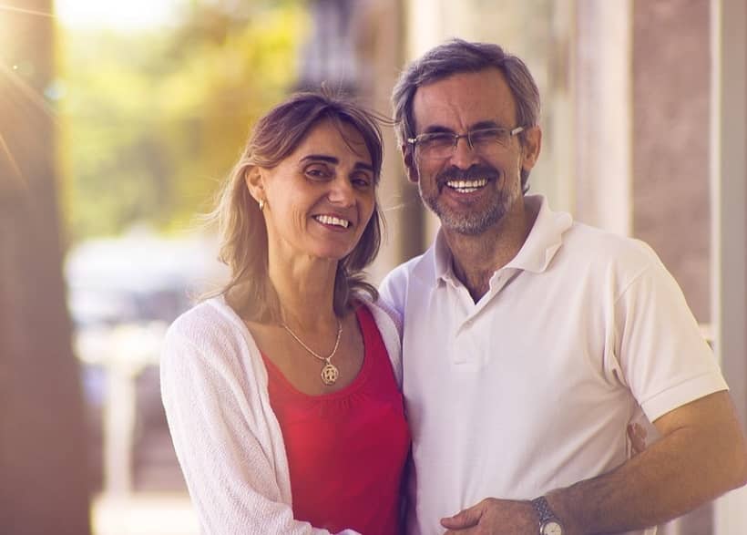 married elderly couple