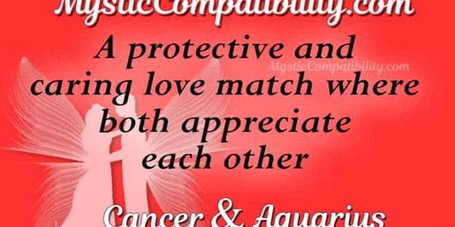 Aquarius and Cancer friendship