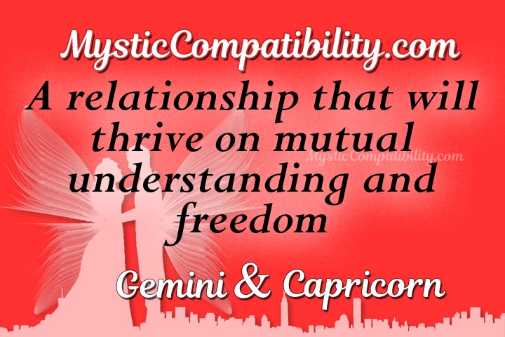 Gemini Capricorn Compatibility