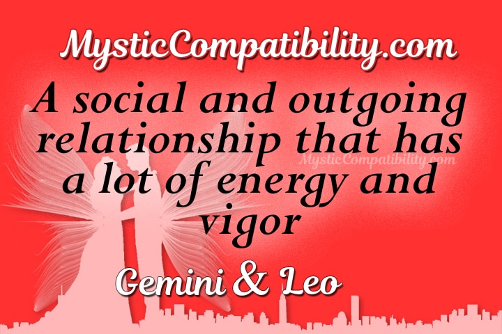 Gemini Leo Compatibility