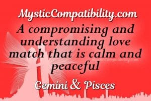 Gemini Pisces Compatibility - Mystic Compatibility