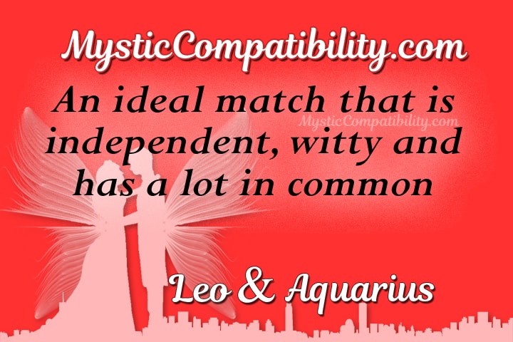 Leo Aquarius Compatibility