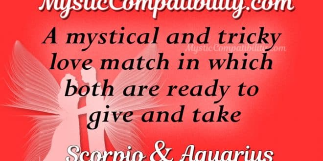 Aquarius and Scorpio friendship