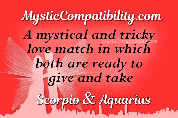 Scorpio Aquarius Compatibility