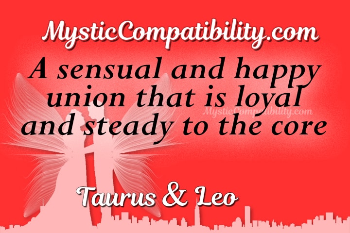 taurus leo compatibility