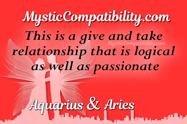 Aquarius Aries Compatibility - Mystic Compatibility